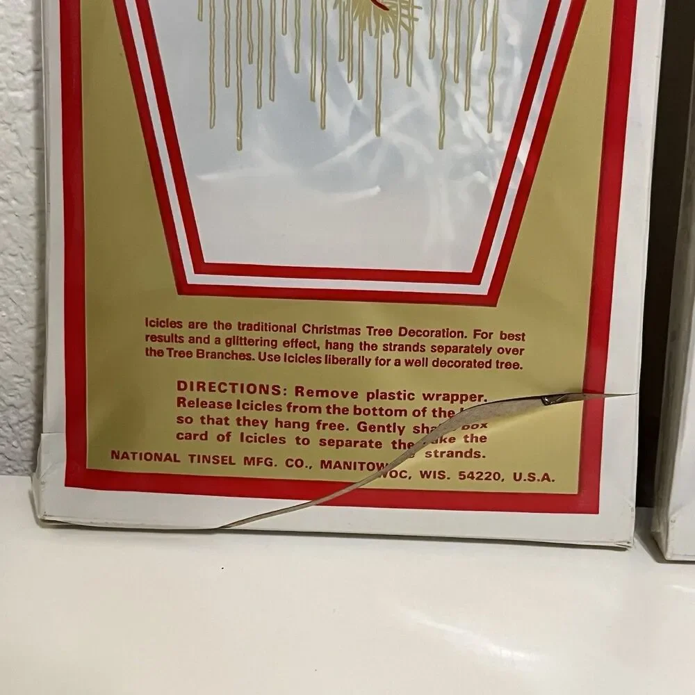 National Tinsel Mfg. vintage national